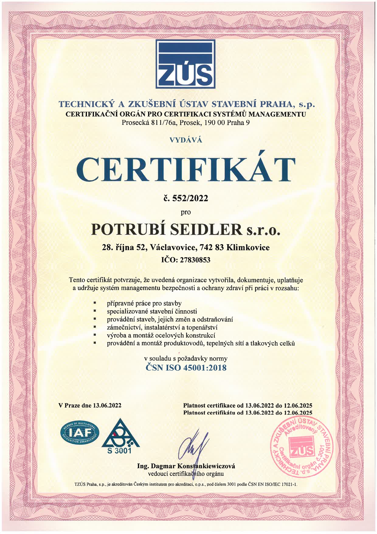 Certifikát 4